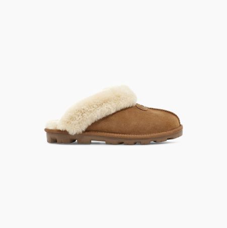 UGG Coquette Brown Slippers for Women (KBZF12740)